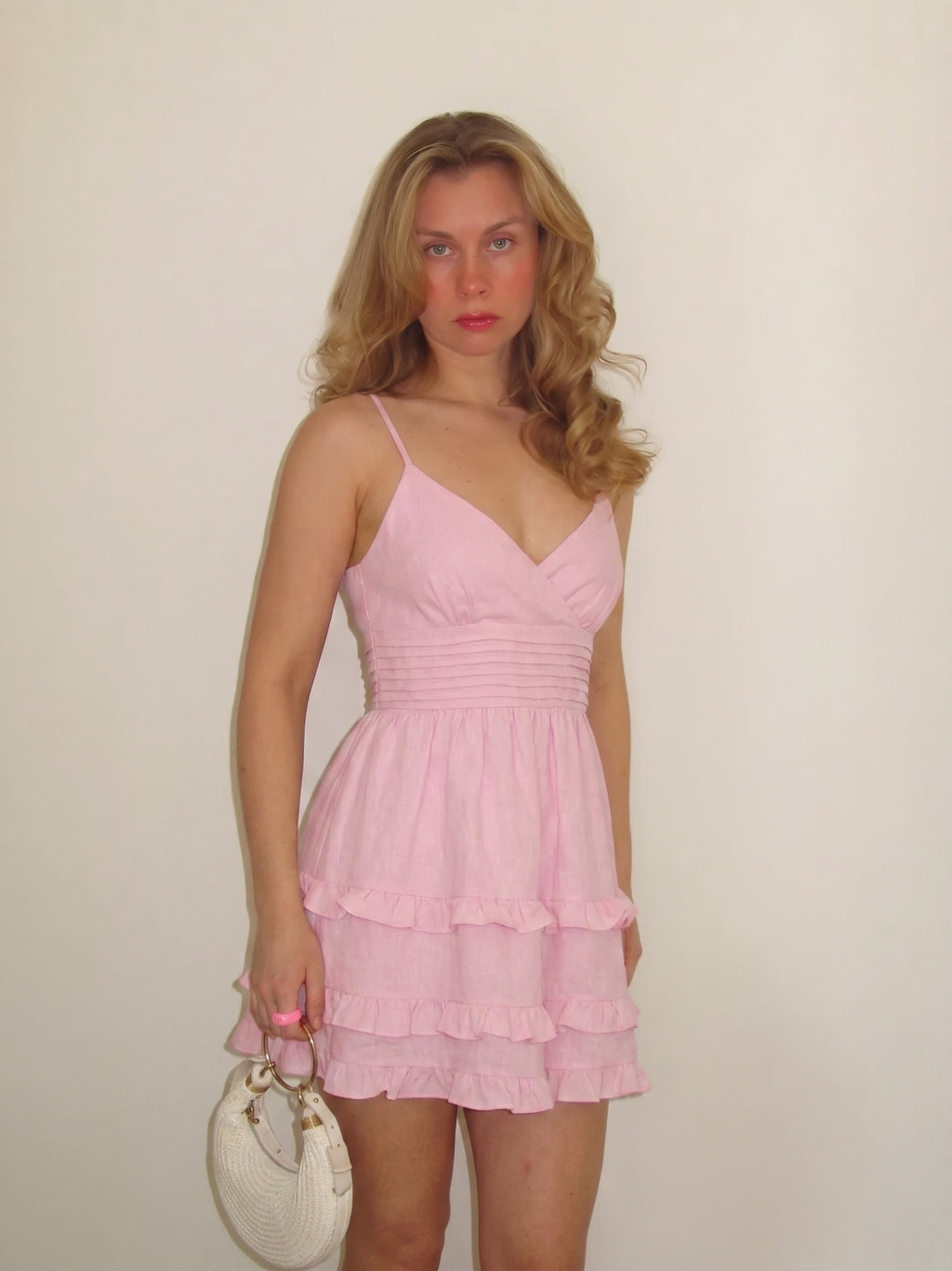 The Lyra Smocked Maxi Elbise