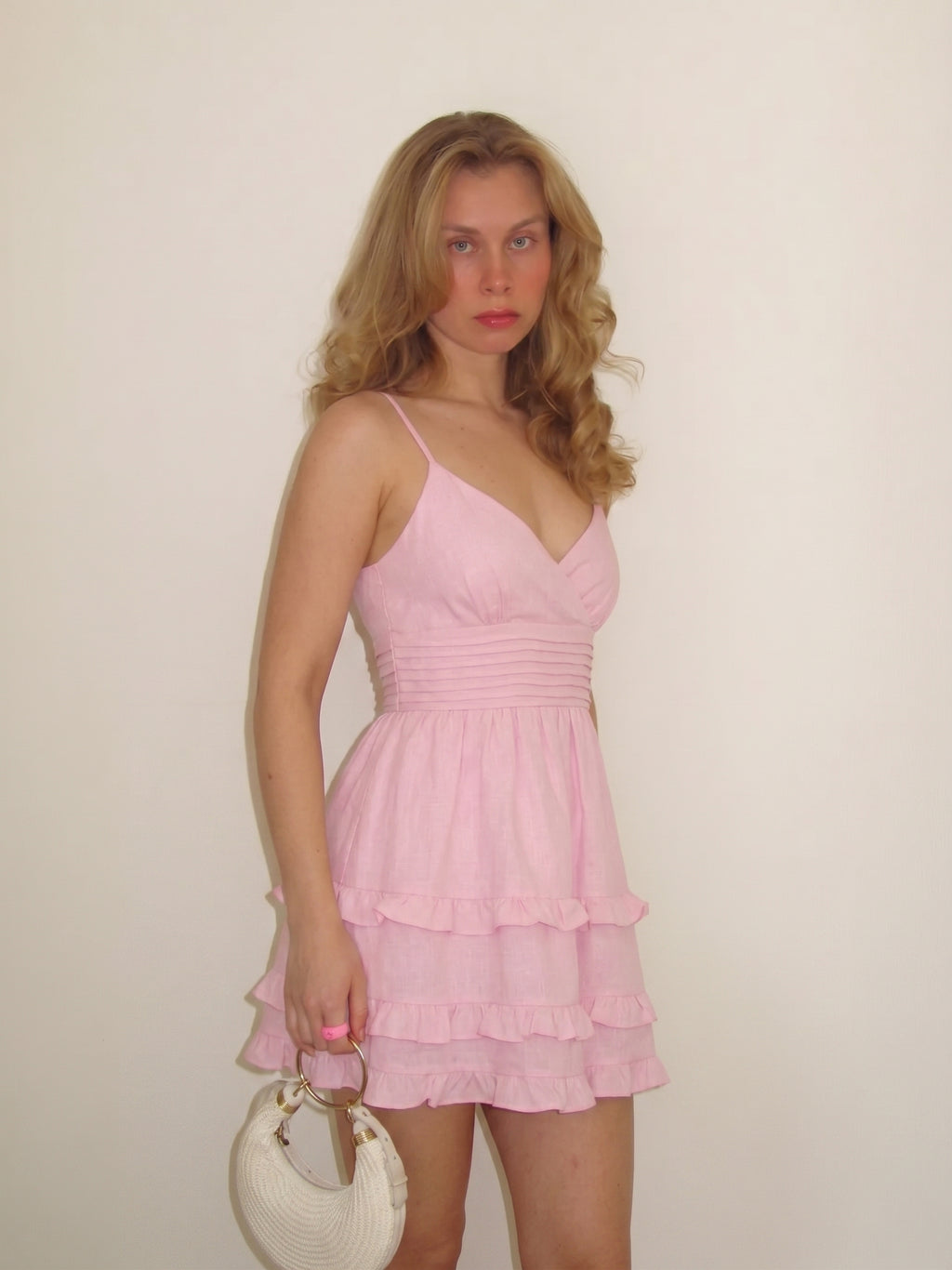 The Lyra Smocked Maxi Elbise