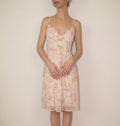 The Flora Chiffon Tier Elbise